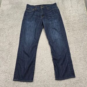 Lucky‎ Brand Mens 363 Straight Leg Jeans Size 32x34 (Fits 32x28) Casual Denim